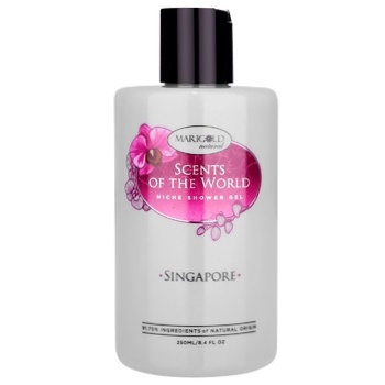 Гель для душа Marigold Scents of the world Singapore 250мл - купить, цены на Auchan - фото 1