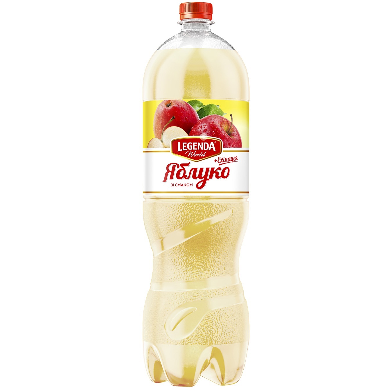 

Напиток газированный Legenda со вкусом яблоко + эхинацея 2л