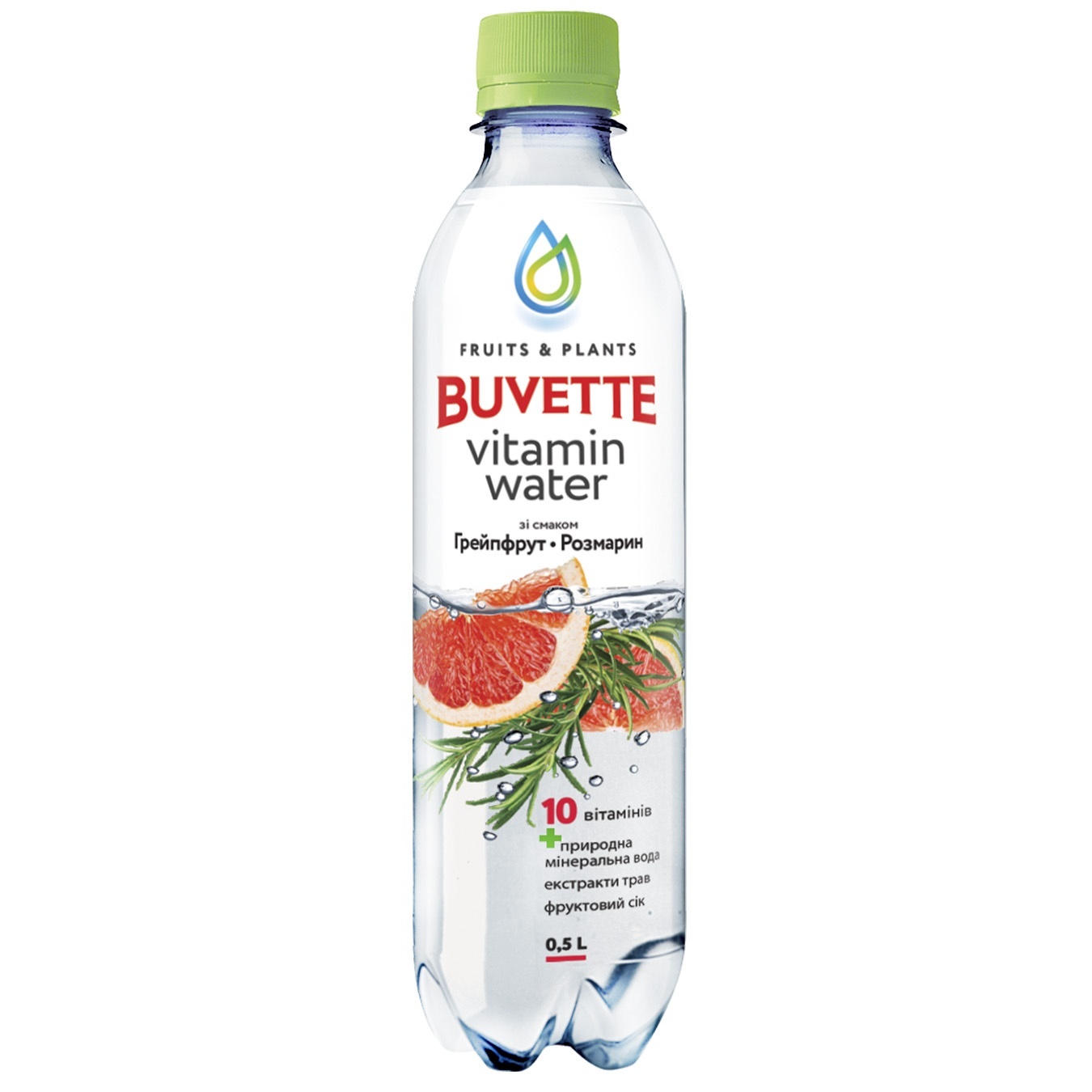 

Напиток Buvette сокосодержащий со вкусом грейпфрута и розмарина 0,5 л