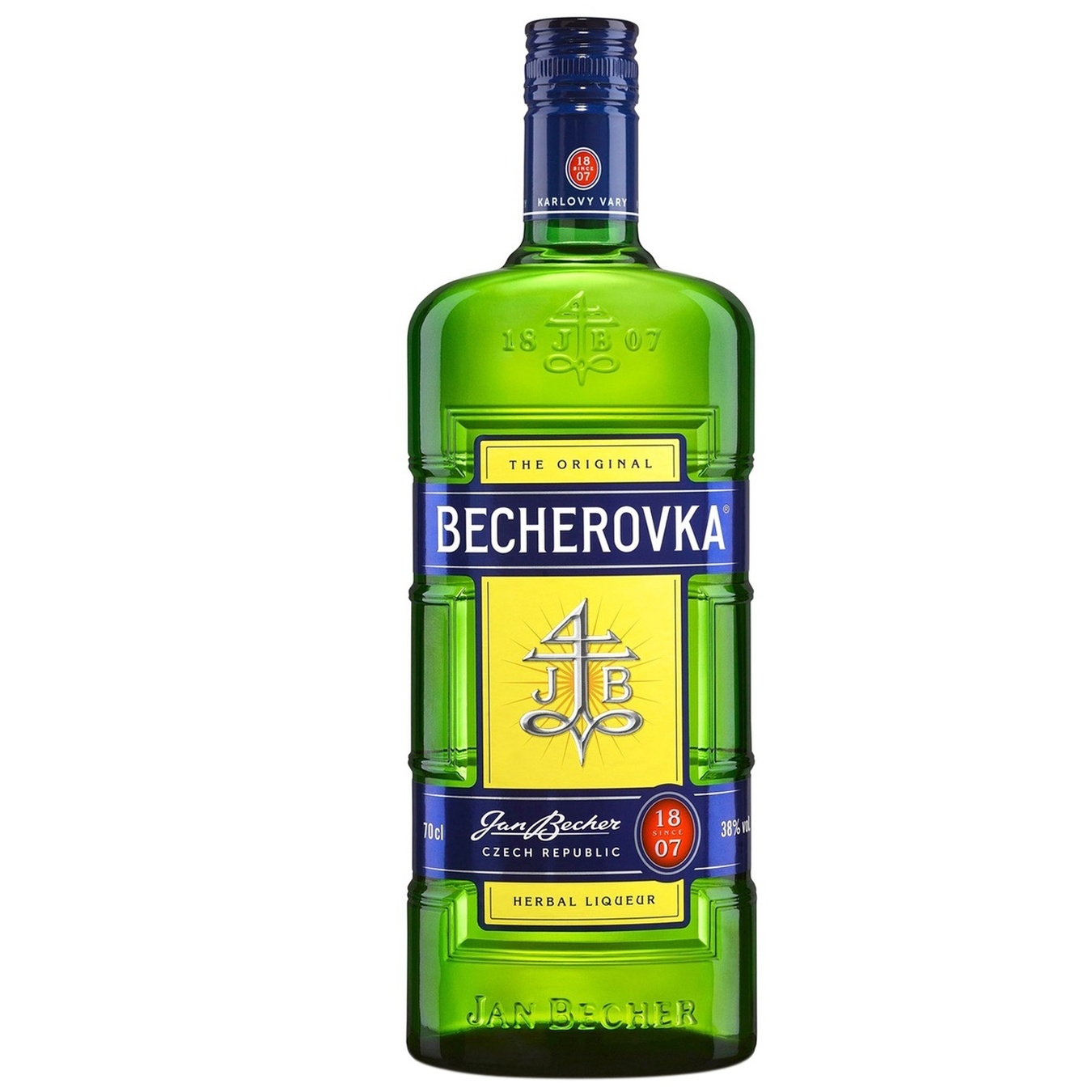 Настойка Becherovka на травах 38% 0,7л - заказать лучшие с METRO