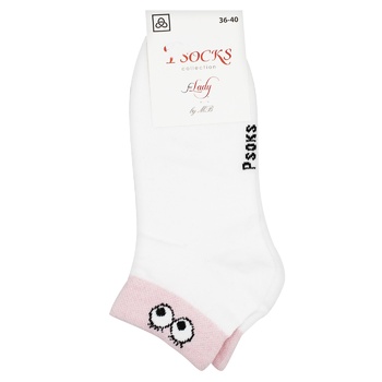 Шкарпетки жіночі PSocks р.36-40 в асортименті - купити, ціни на - фото 4