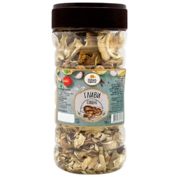 Persha Khvylia Dried Oyster Mushrooms 70g - buy, prices for EKO Market - photo 1