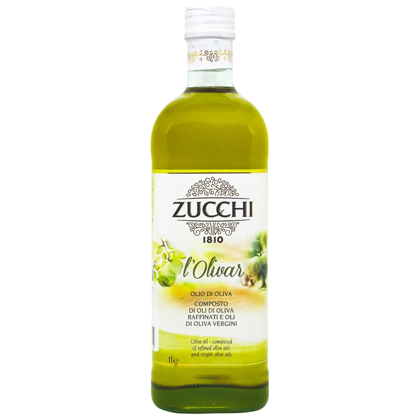 

Масло Zucchi оливковое рафинированное 1000мл