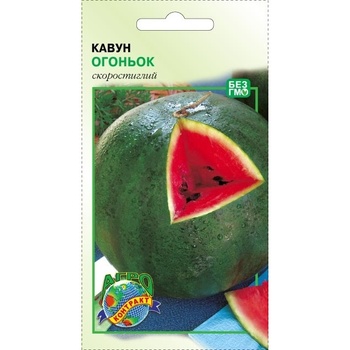 Agrokontrakt Watermelon Ogonyok Seeds 2g - buy, prices for MegaMarket - photo 1