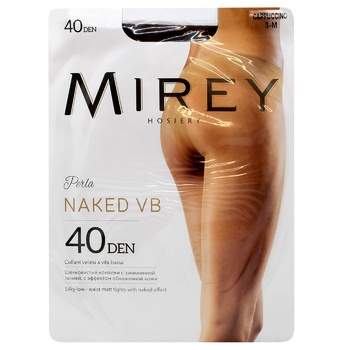 Колготи Mirey Naked VB 40Den жіночі р.3 Cappuccino - купити, ціни на ЕКО Маркет - фото 1