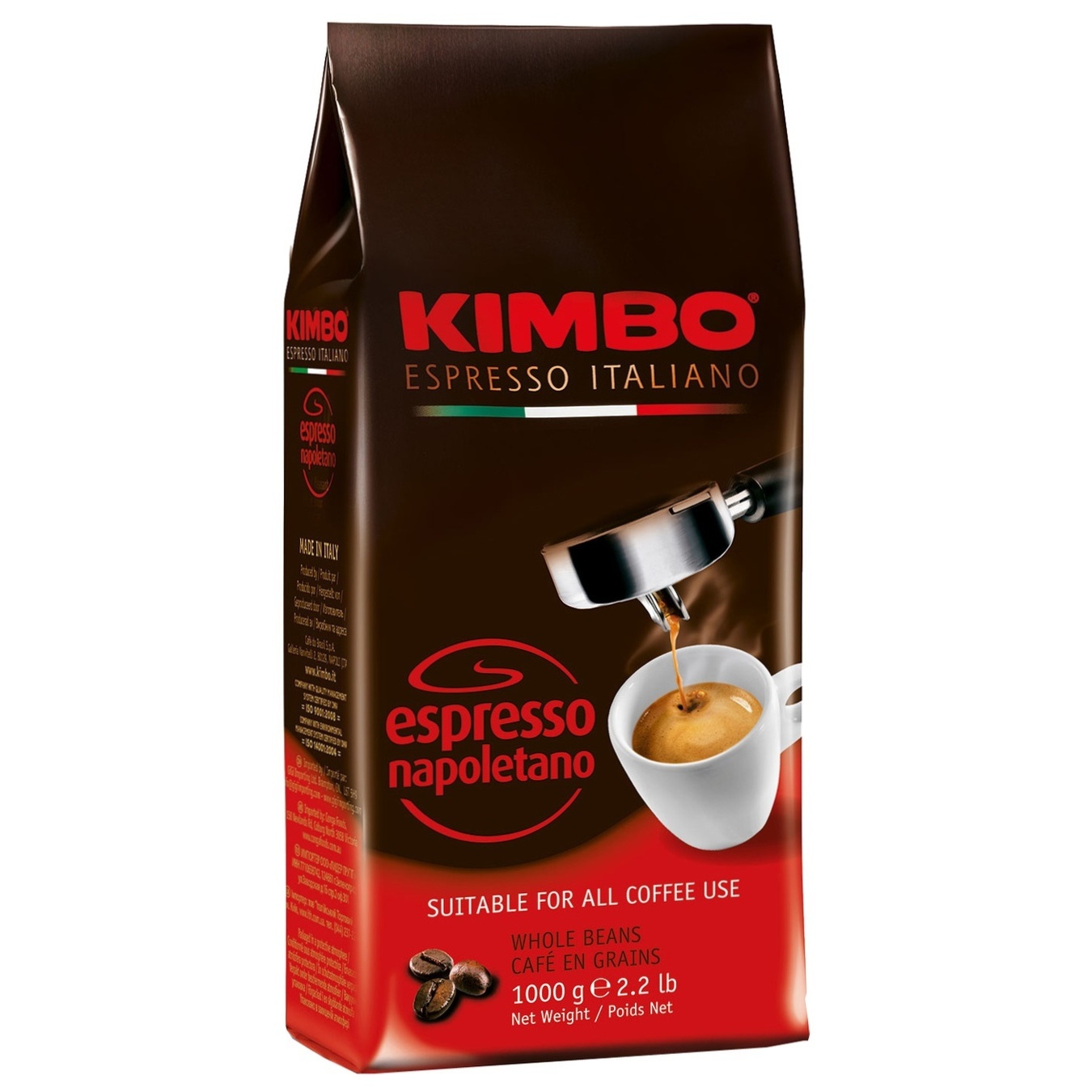 

Кофе Kimbo Espresso Napoletano в зернах 1кг