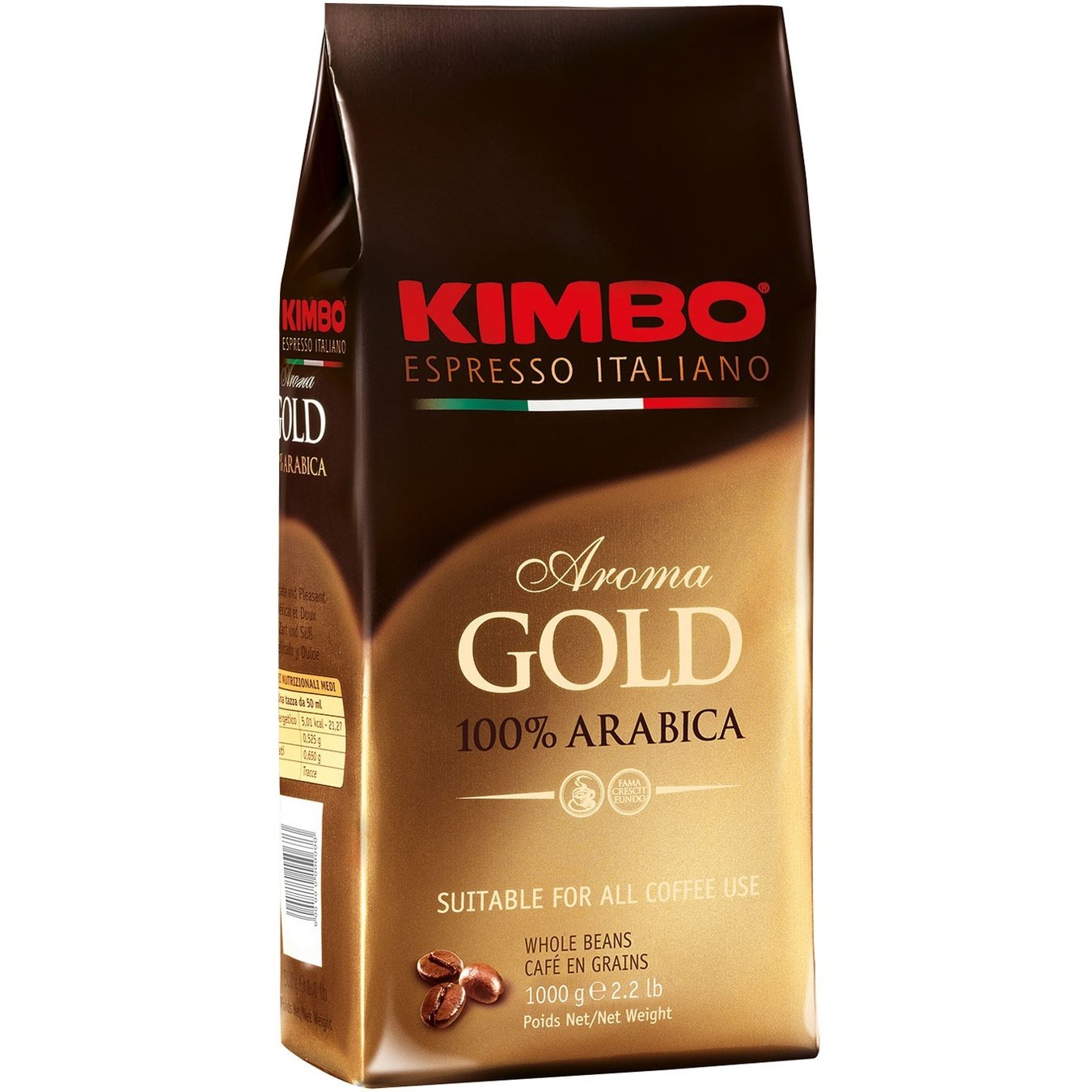 

Кофе Kimbo Aroma Gold 100% Arabica в зернах 1кг