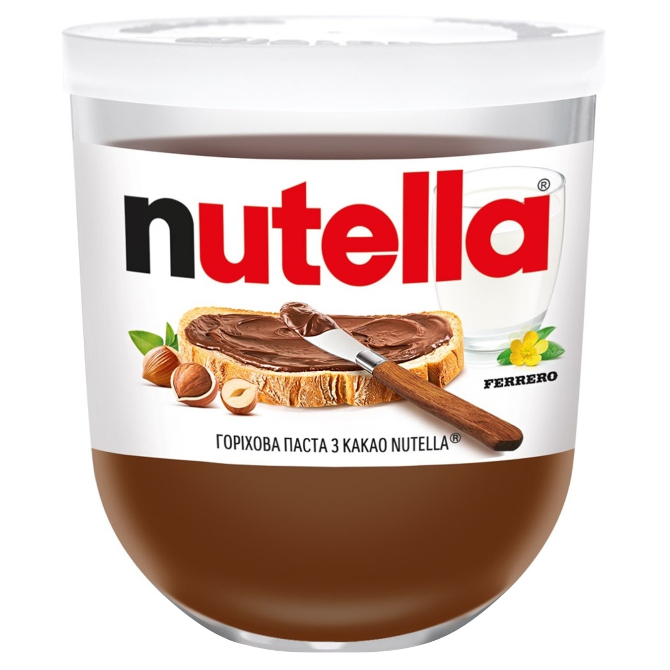 

Ореховая паста Nutella с какао 200г