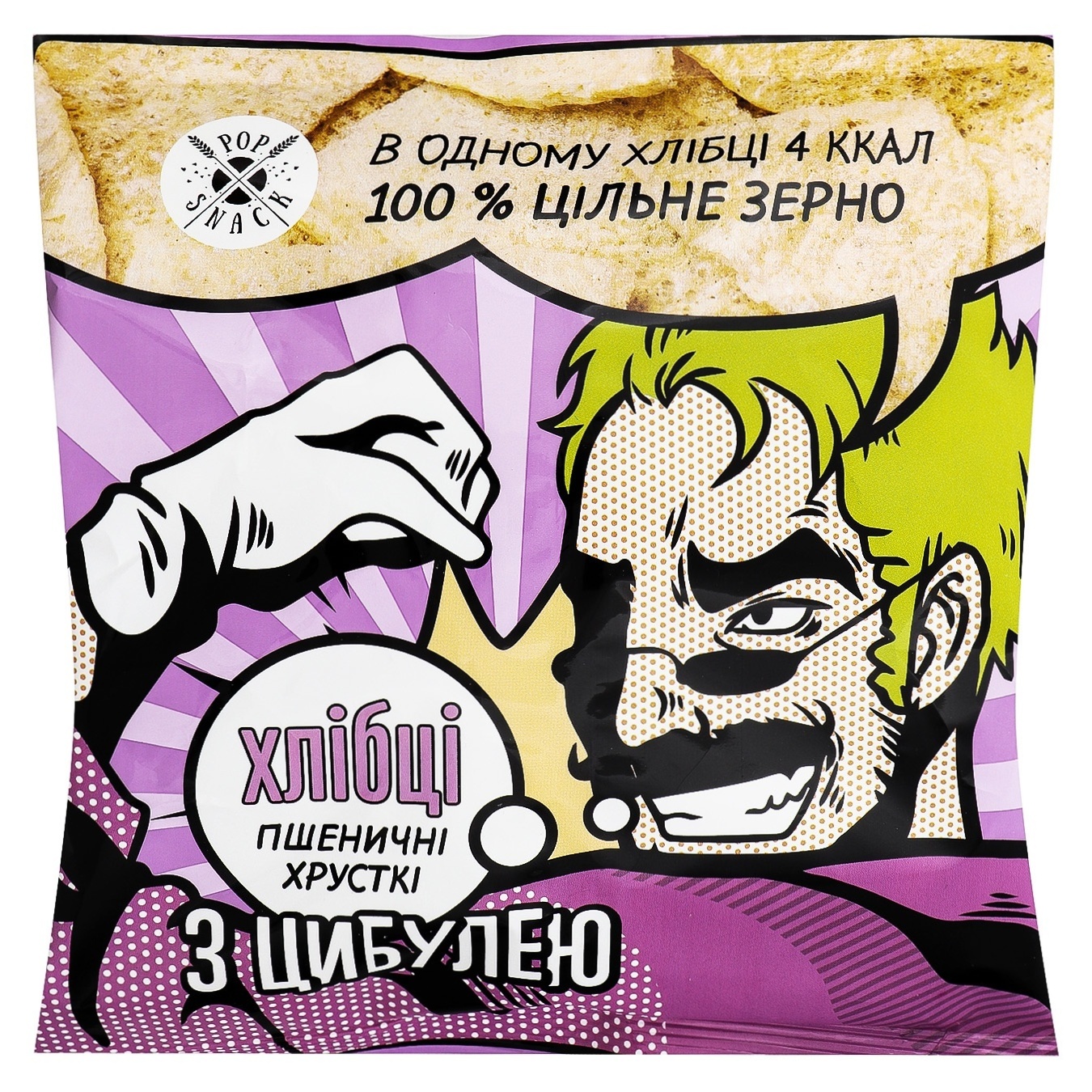 

Хлебцы Pop Snack Пшеничные с луком 30г