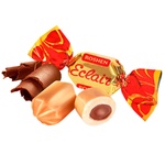 Roshen Eclair Caramel Candies with Chocolate Filling