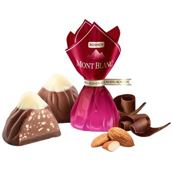 Roshen MontBlanc Sweets with chopped almonds - buy, prices for Auchan - photo 1