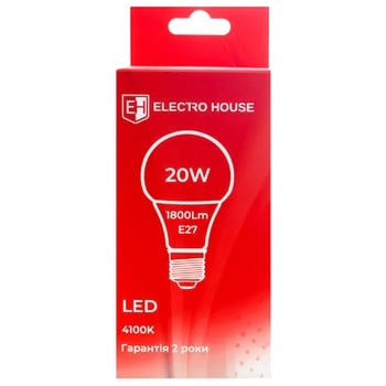 Electro House LED Bulb A95 20W 4100K E27 - buy, prices for Vostorg - photo 1