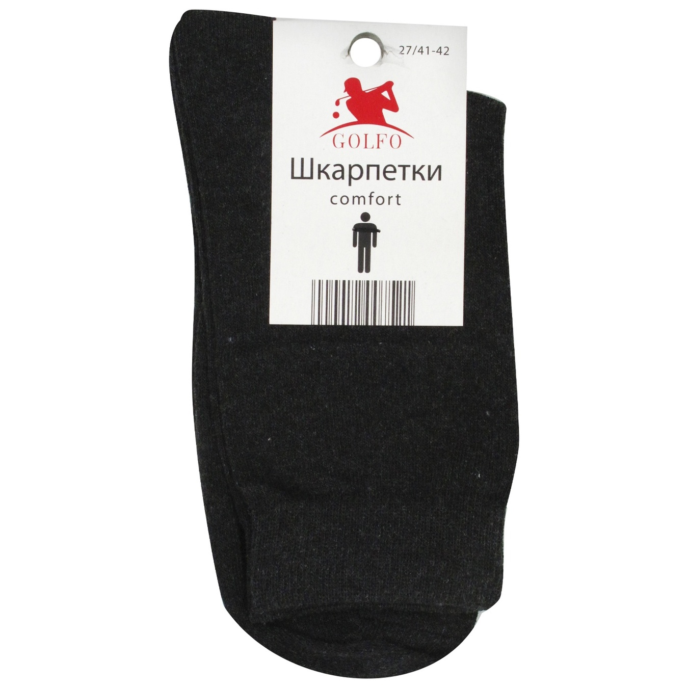 

Носки мужские Golfo Comfort р.27 антрацит