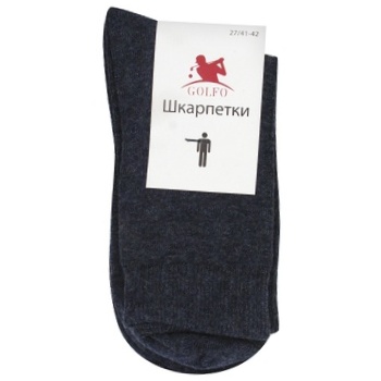 Golfo Comfort Men's Socks s.27 Jeans - buy, prices for - photo 1