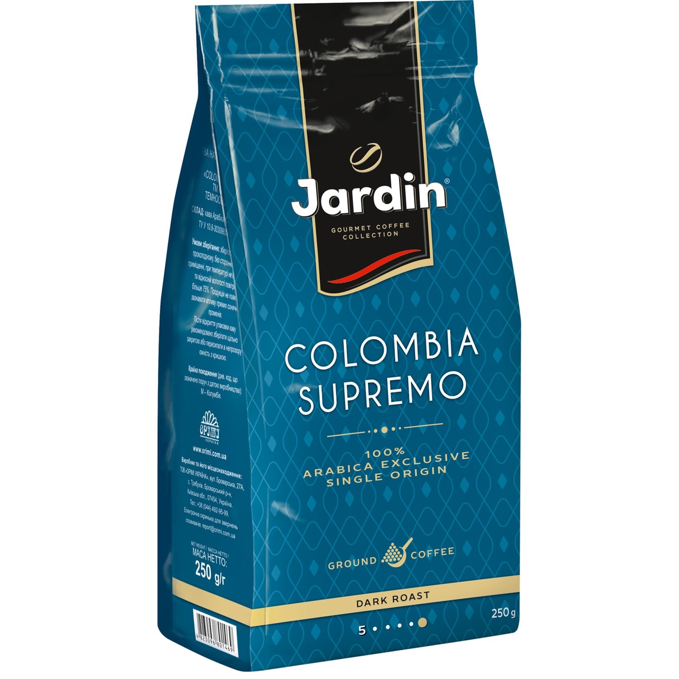 

Кофе Jardin Colombia Supremo молотый 250г