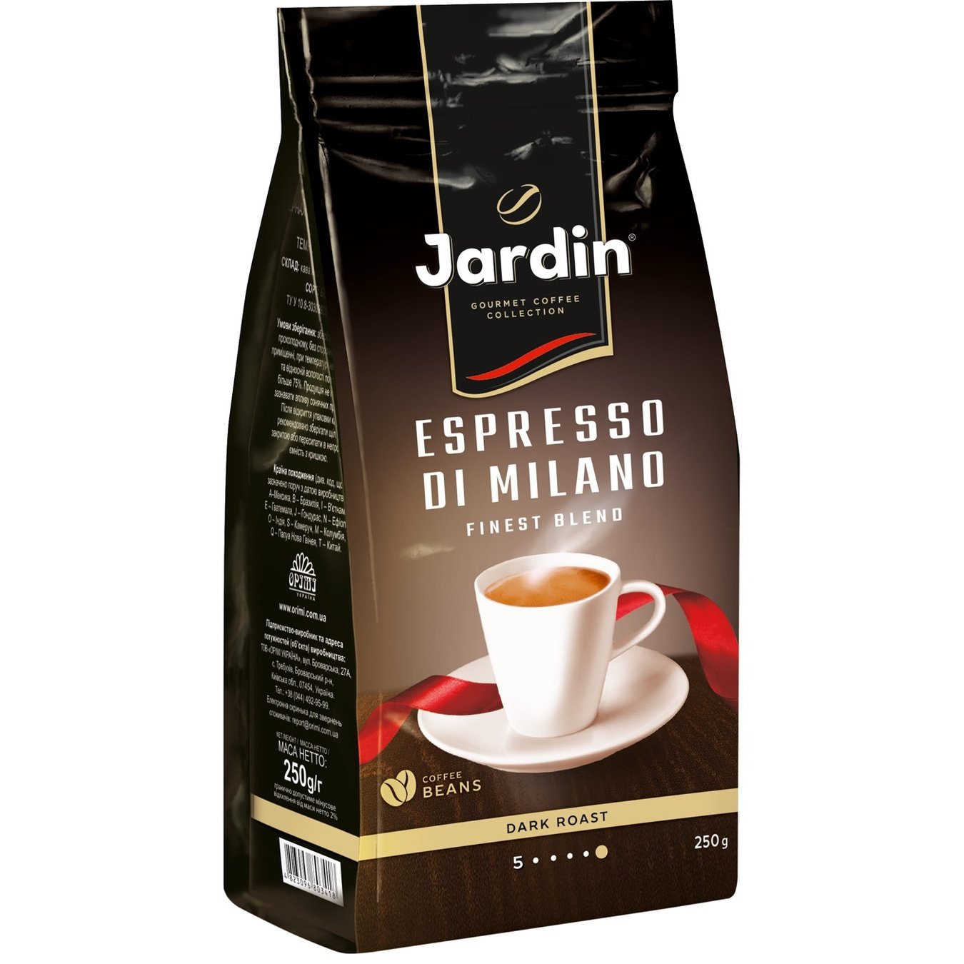 

Кофе Jardin Espresso di Milano в зернах 250г