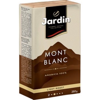 Кофе Jardin Mont Blanc молотый 250г - купить, цены на ULTRAMARKET - фото 2