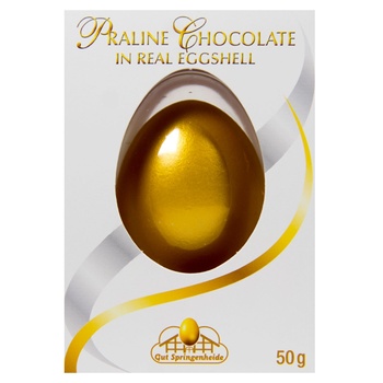 Gut Springenheide Gold Egg Figure Chocolate 50g - buy, prices for Vostorg - photo 1