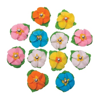 Dobryk Decorative Ornament Flower Set with Dewdrop and Leaves - buy, prices for NOVUS - photo 1