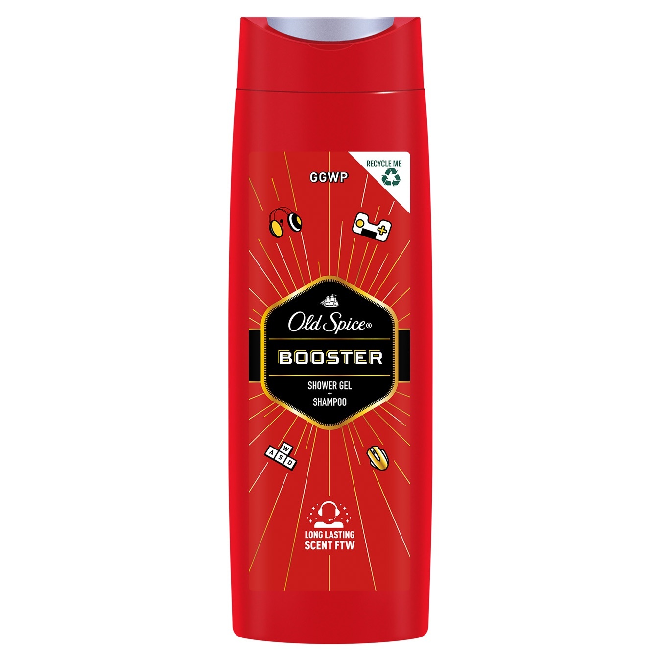 

Гель для душа и шампунь Old Spice 2-в-1 Booster 400мл