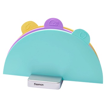 Fissman Cutting Boards Set on Stand 3pcs 28х28cm - buy, prices for - photo 1