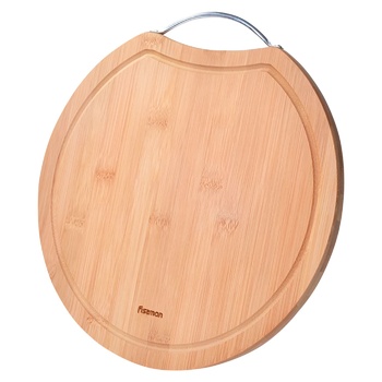 Fissman Bamboo Round Cutting Board 30х30х1.6cm - buy, prices for - photo 1