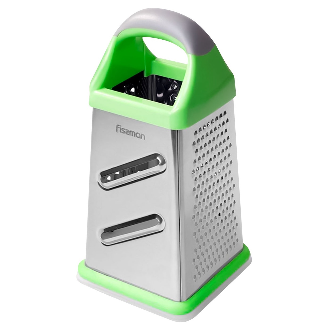 

Терка Fissman четырехсторонняя с контейнером 22см