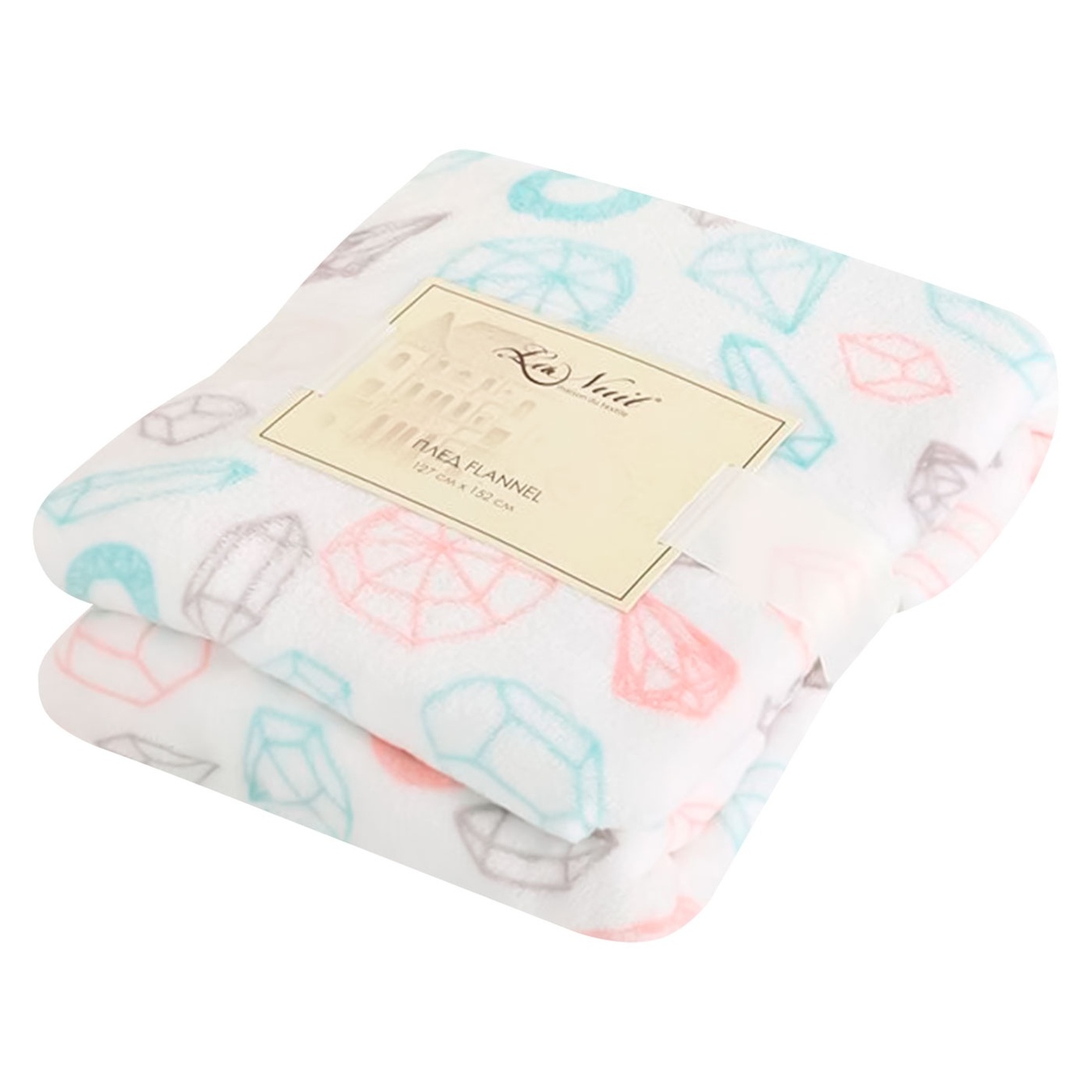 

Плед La Nuit Flannel Diamonds 127x152см