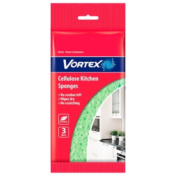 sponge vortex cellulose 3pcs