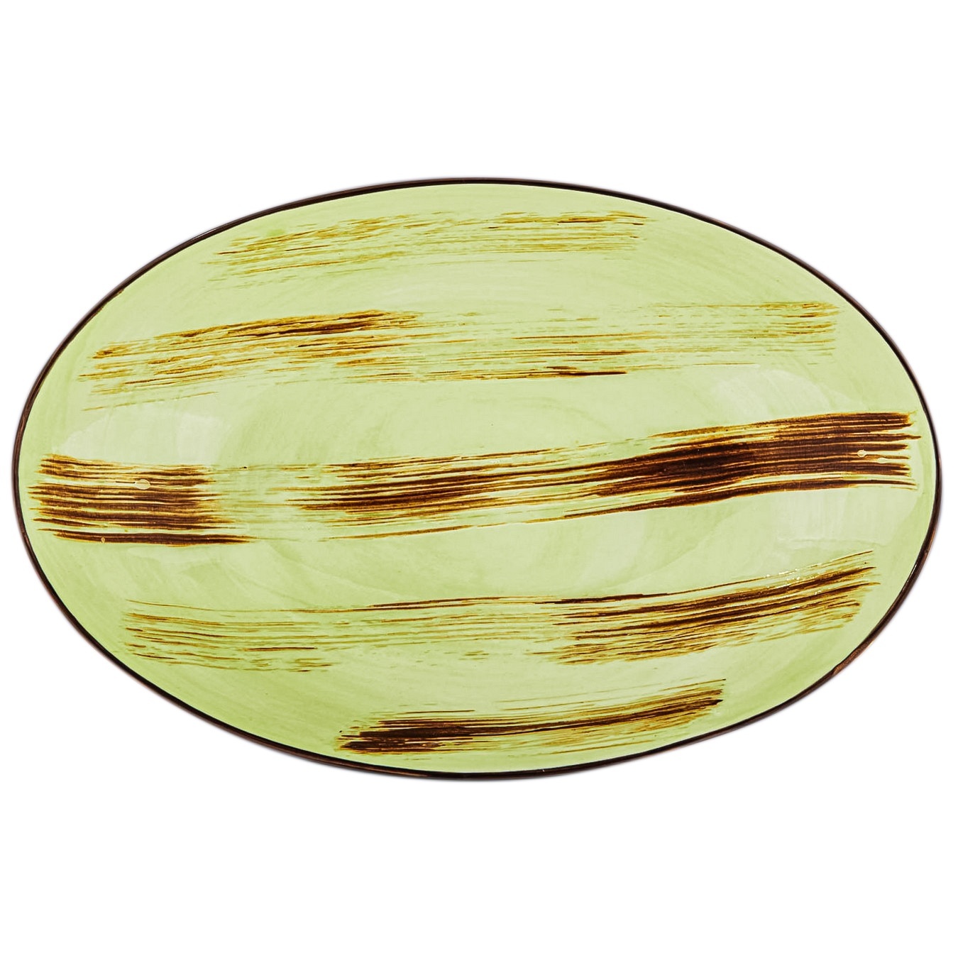 

Блюдо Wilmax Scratch Pistachio овальное глубокое 25х16,5х6см