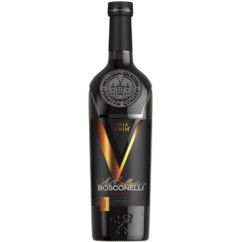 Villa Krim Bosconelli red semi-sweet wine 9-13% 0.75l - buy, prices for Auchan - photo 1