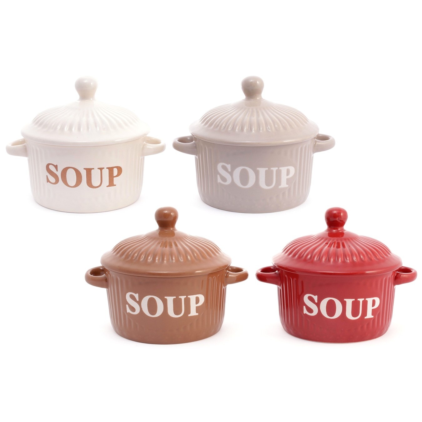 

Пиала BonaDI Soup с ручками