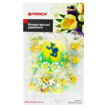 Ukrasa Easter Egg and Topping Set 15g - buy, prices for Vostorg - photo 3