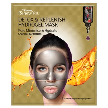 7th Heaven Renew You Detox & Replenish Hydrogel Mask for Face - buy, prices for Auchan - photo 1