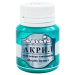 Краска Идейка Акрил Metallic Изумруд для декора 20мл
