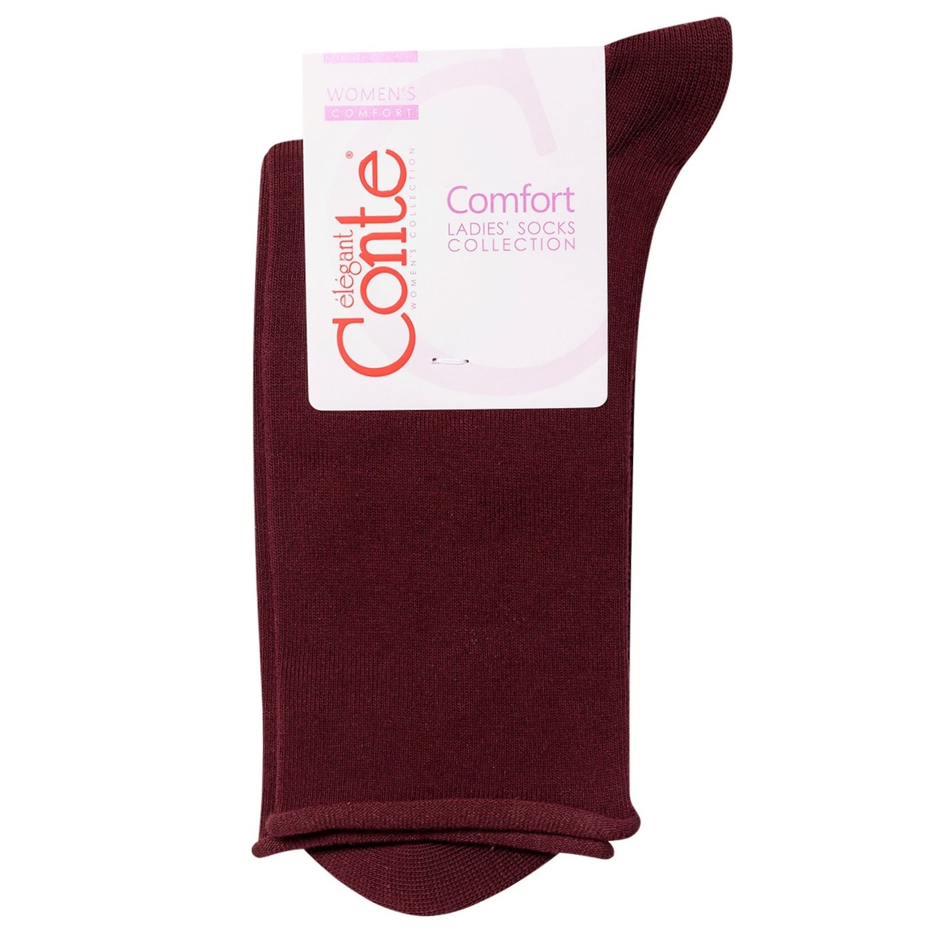 

Носки Conte Elegant Comfort женские темно-бордовые 25р