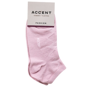 Accent Pink Women's Socks 21-23s - buy, prices for - photo 1