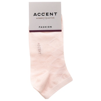 Accent Beige Women's Socks 21-23s - buy, prices for Vostorg - photo 1