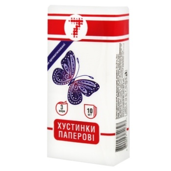 Semerka Three-Layer Nasal Handkerchiefs 10pc - buy, prices for Tavria V - photo 1