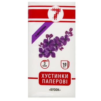 7 Three-Layer Nasal Handkerchiefs With Aroma Lilac 10pc - buy, prices for Tavria V - photo 2