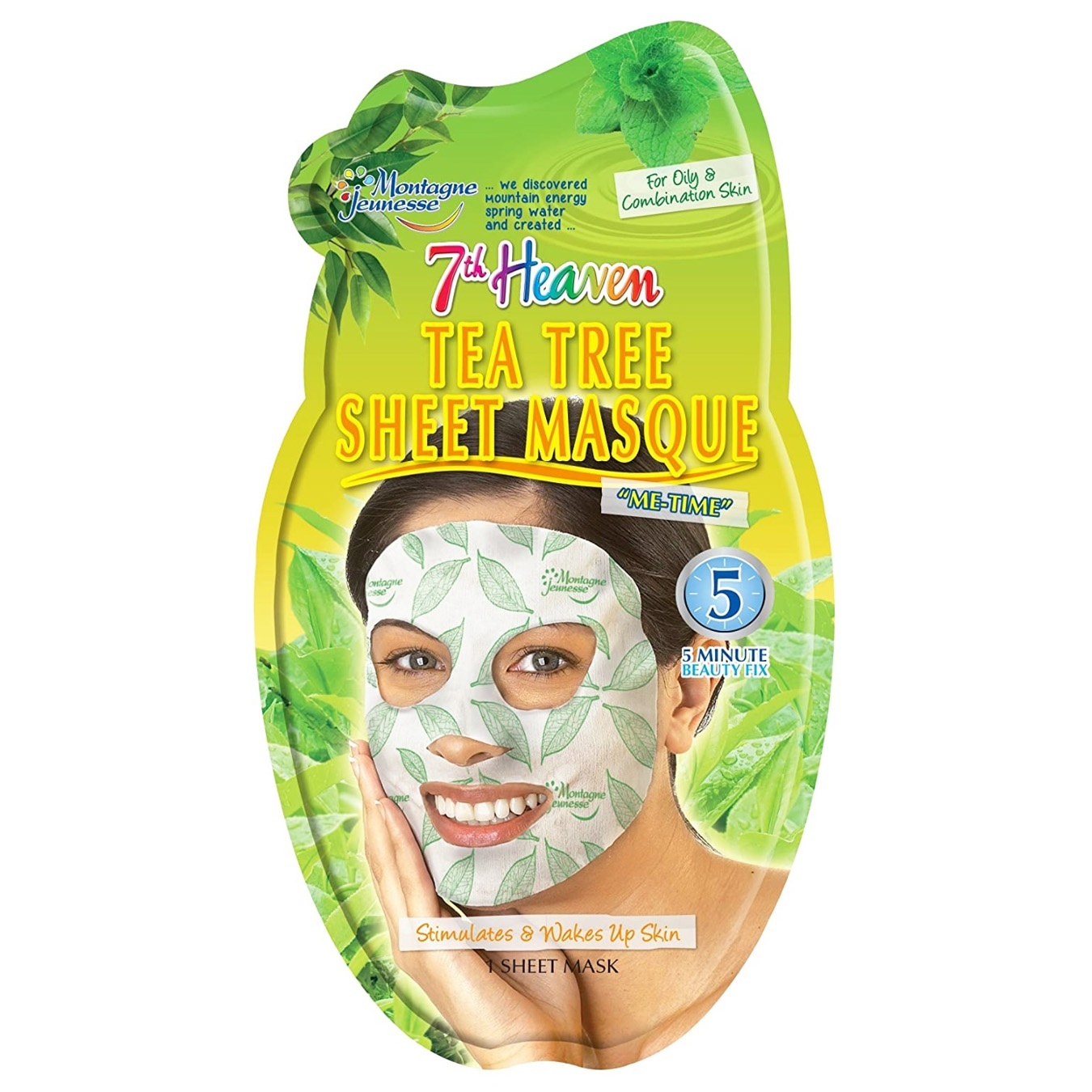 

Маска 7th Heaven Tea Tree тканевая для лица 20г