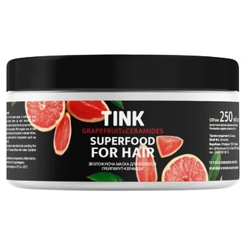 Tink Grapefruit-Ceramides Mask for Brittle Hair 250ml - buy, prices for Vostorg - photo 1