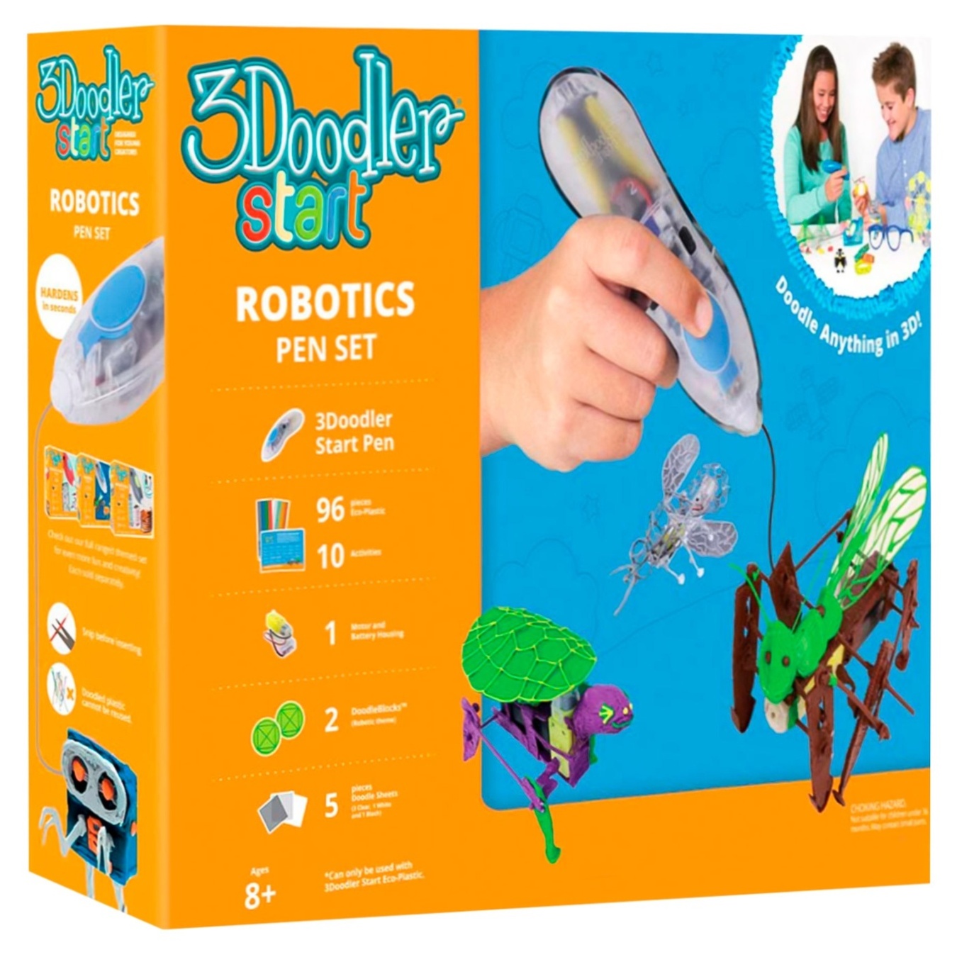 

Набор для творчества 3Doodler Роботехника ручка