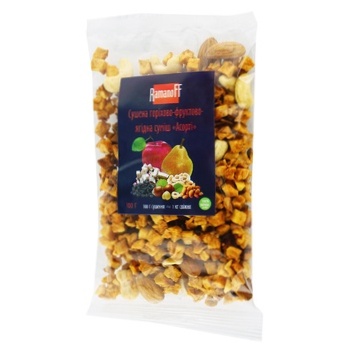 Romanoff Asorti dried nuts, fruits and berries mixture 100g - buy, prices for Auchan - photo 1