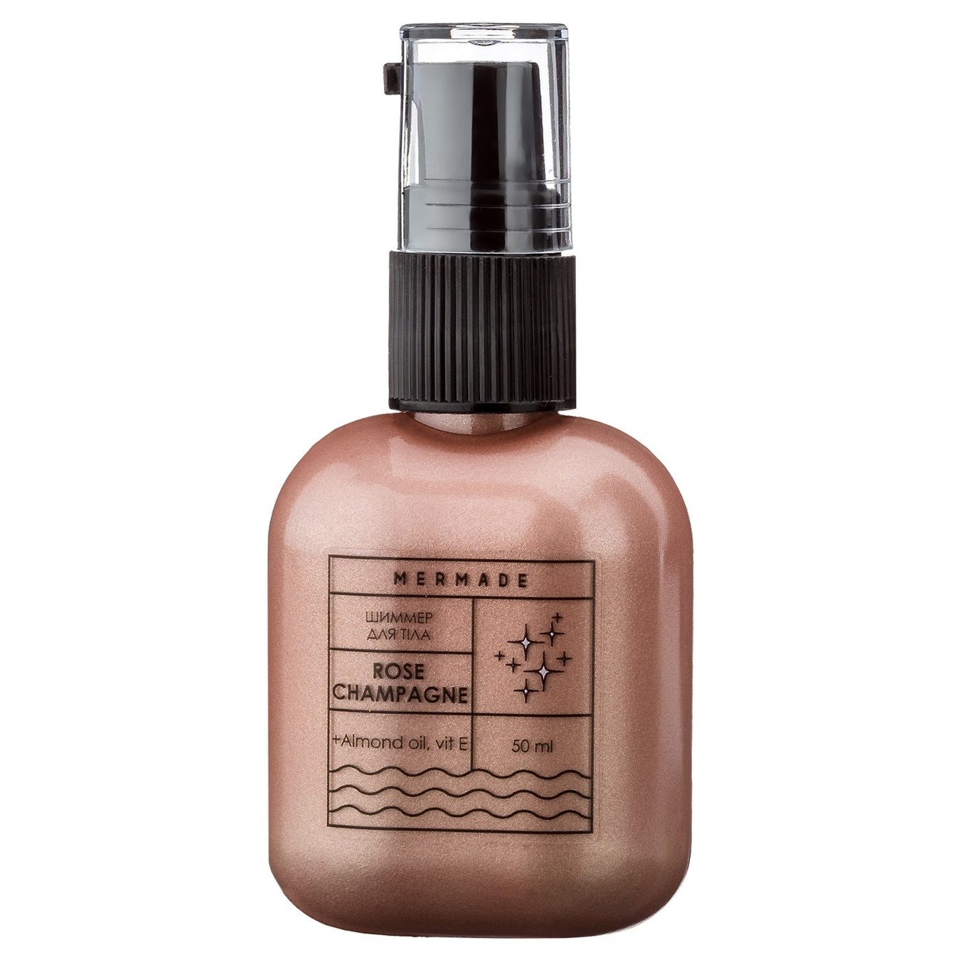 

Шиммер для тела Mermade Rose Champagne 50мл