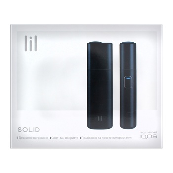 Lil Solid Black Tobacco Heating System - buy, prices for NOVUS - photo 1