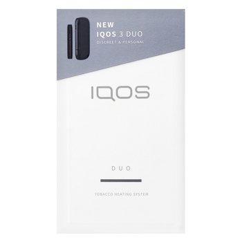 Набор для нагрева табака iQOS 3 DUO серый - купить, цены на NOVUS - фото 1