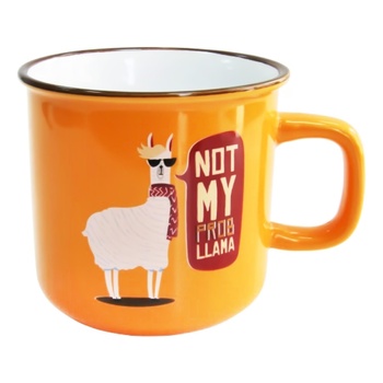 Milika Llama Prob Mug 380ml - buy, prices for Auchan - photo 1