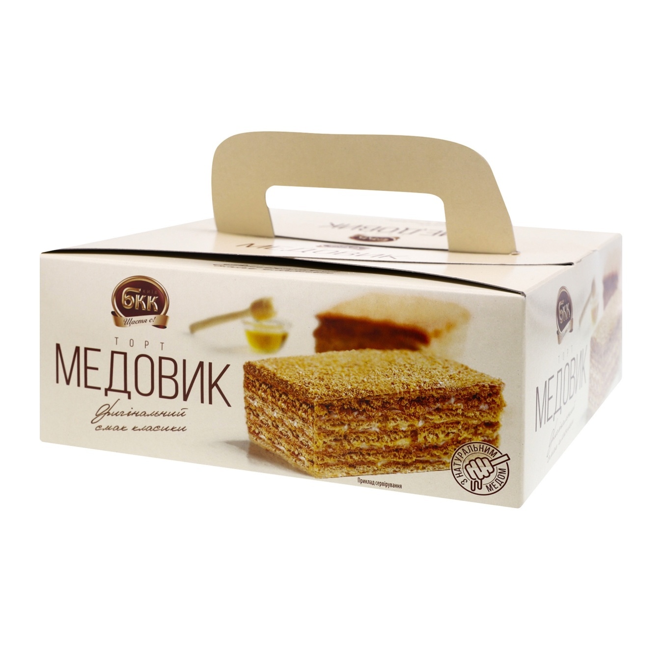 

Торт БКК Медовик 700г