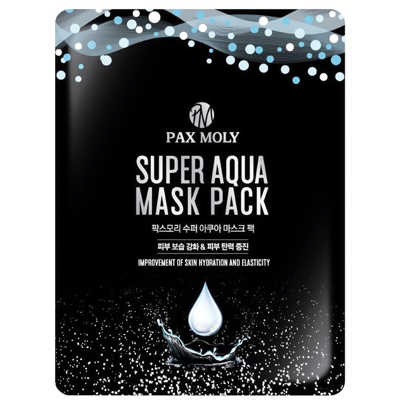 

Маска для лица Pax Moly Super Aqua тканевая с минералами морской воды 25мл